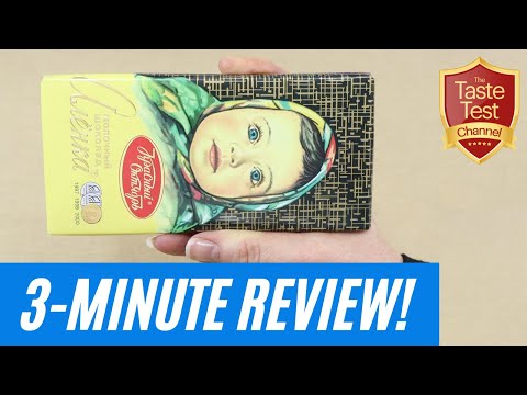 RUSSIAN CHOCOLATE BAR UNWRAPPING & TASTING! | 3 Minute Review & Taste Test! | Alenka Milk Chocolate.
