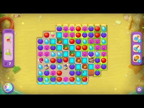 level 2209 20 movimentos Gardenscapes no boosters