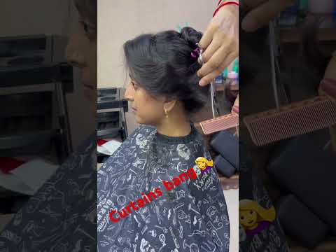 Curtains bang haircut only for 149 any haircut ☎️ 9919182163#youtube #haircutting #hair#hairtutorial