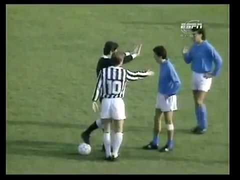 Juventus - Napoli 1-1, serie A 1989-90, full match