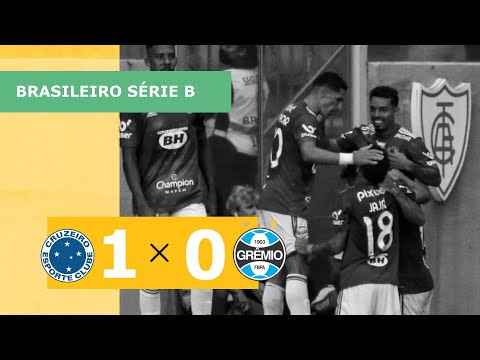 Cruzeiro 1 x 0 Grêmio - Gol - 08/05 - Campeonato Brasileiro Série B