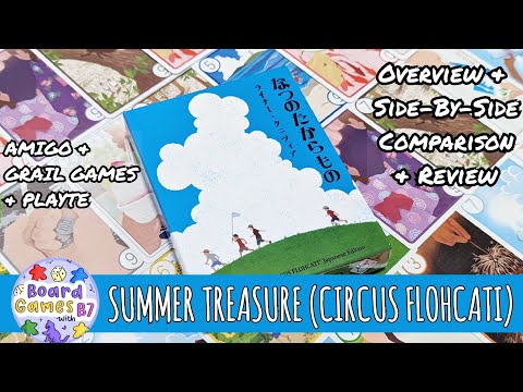 Summer Treasure (Japanese edition of Circus Flohcati) - Side-By-Side Comparison & Review