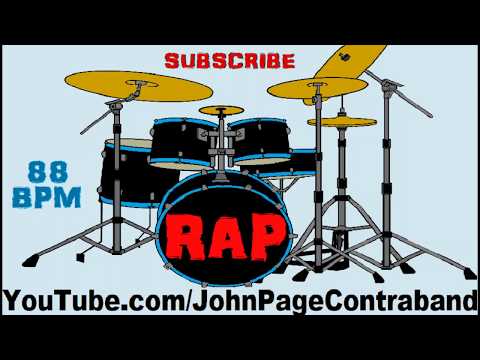 808 Bass Rap Hip Hop Drum Beat Loop Track 88 bpm FREE