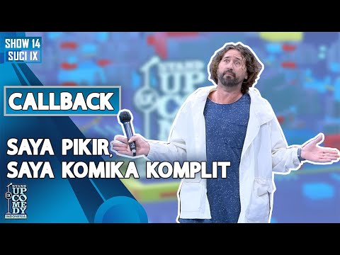 Stand Up Alex Fabry: Semua Orang Ingat Saya Bule, Bukan Stand Up Comedian - CALLBACK SUCI IX