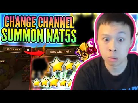 808 Is TRULY Where Da NAT 5s Are! - MOST OP TOA Nat 5 Lightnings! - Summoners War