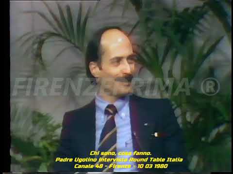 Chi sono, cosa fanno. Padre Ugolino intervista  Round Table Italia. Canale 48 - 10 03 1980.