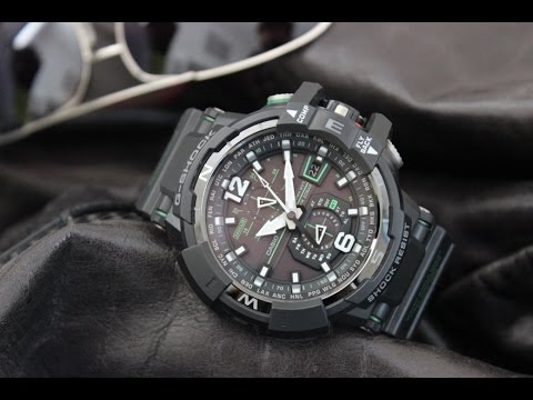 Casio G-Shock Aviation Gravity Defier Review (GWA1100-1A3)