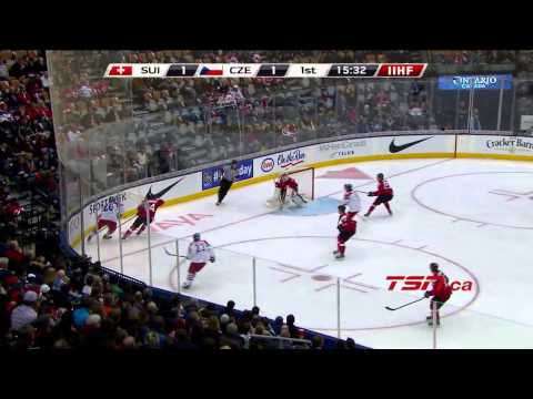 Czech Republic vs Switzerland  2015 IIHF World Junior  Day 2 (27.12.2014) Highlights HD
