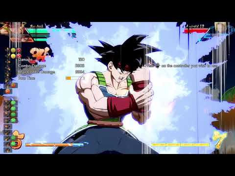 DBFZ Touch of Death(ToD) Bardock (Bardock,Vegeta,Goku Black)