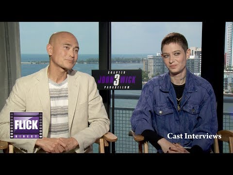 John Wick 3 Villains: Asia Kate Dillon & Mark Dacascos