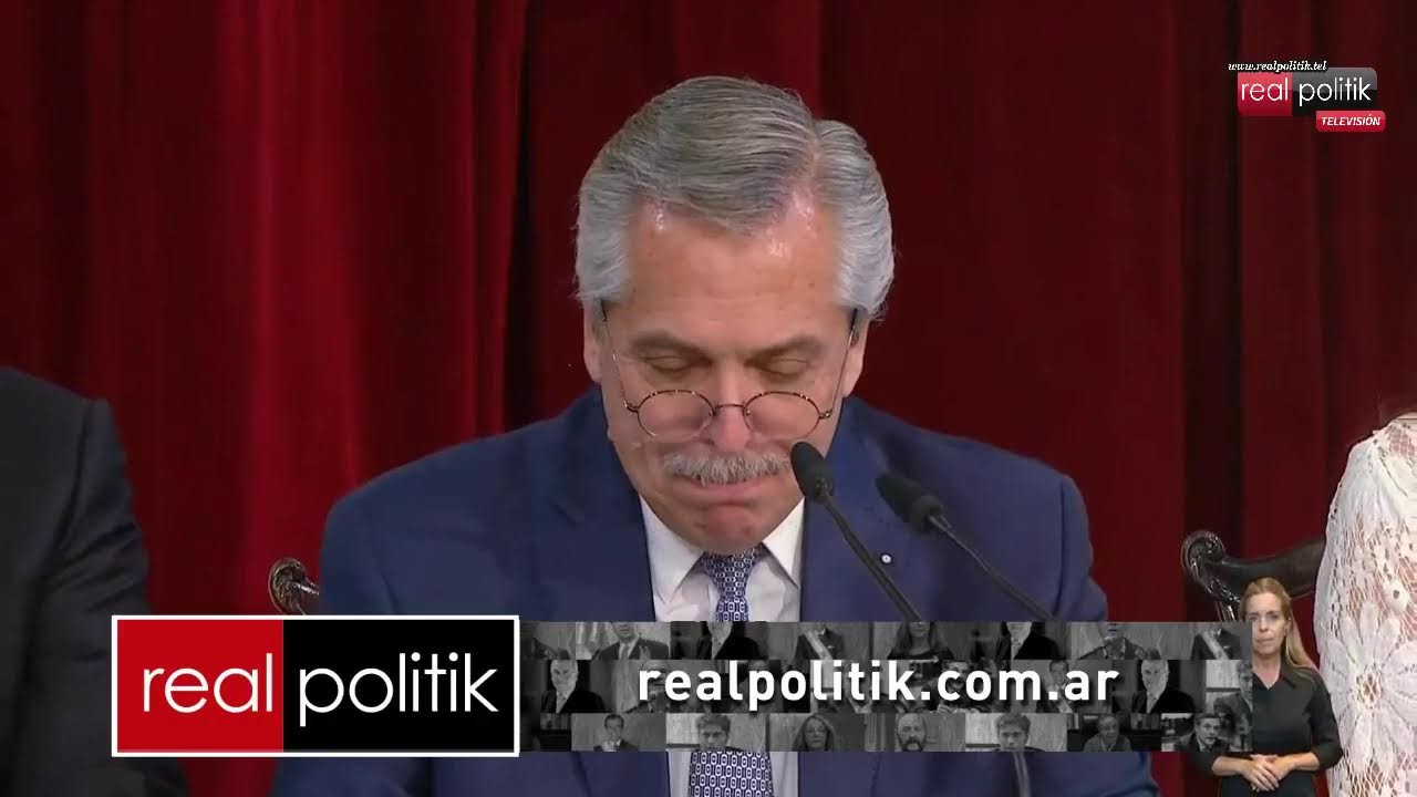 Alberto Fernández: "Argentina siempre rechazará el uso de la fuerza armada"
