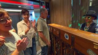 Surprise Piano performance in the lift~ Ovation of the seas Royal Caribbean Cruise