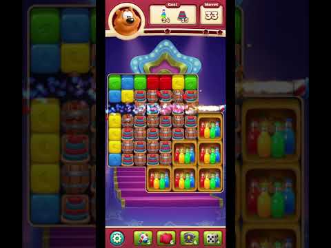 TOON BLAST level 2487 no powerups