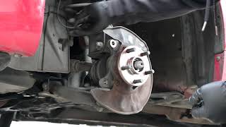 2005-2010 Scion TC wheel bearing replacement