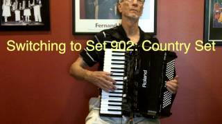 Video thumbnail for Set Demonstration: Roland FR-3x Virtual Accordion by Richard Noel