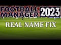 Football Manager 2023 - Real name fix and German national team | FM23 licensing fix for PC and Mac