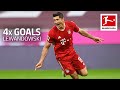 Lewandowski's Incredible 4 Goals in One Match - Bayern's Goalgetter Scores All Goals Against Berlin