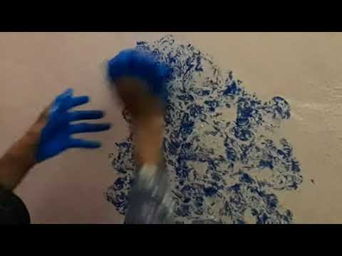 Simple wall texture technique