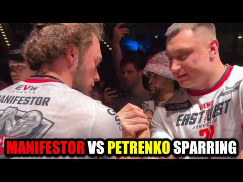 Oleg Petrenko and Alexander Teliatnik test each other after East versus West 22