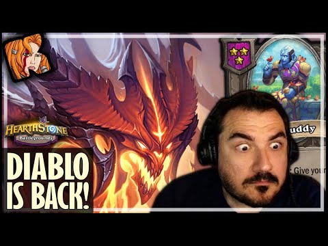 DIABLO IS BACK IN BG??! - Hearthstone Battlegrounds