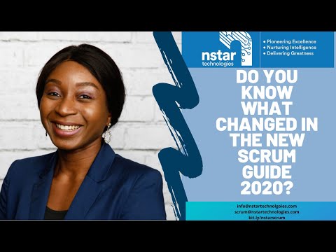 The changes in the new scrum guide 2020- what are they?