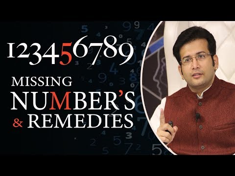 MISSING Number's & Remedies l D.O.B Numerology 2020