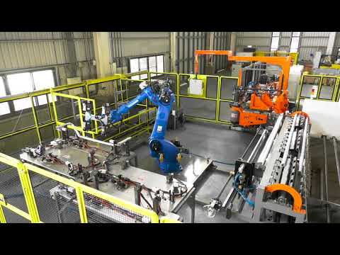 YLM Automation work cell -CNC90