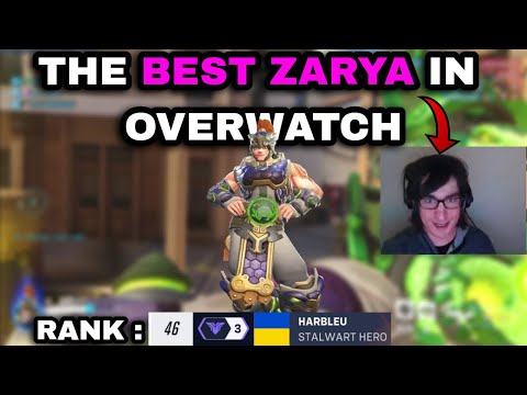 20k DMG! HARBLEU DOMINATES AS ZARYA IN TOP 500  OVERWATCH 2 SEASON 10