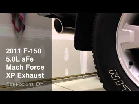 2011 F150 5.0 aFe Mach Force XP Exhaust