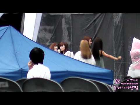 [Fancam] 110813 Jessica SNSD - rehearsal Hoot@Incheon Korean Music Wave