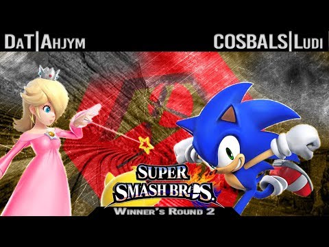 Smash on the Rocks #1 - DaT|Ahjym (Rosalina) vs COSBALS|Ludi (Sonic) - Winner's Round 2