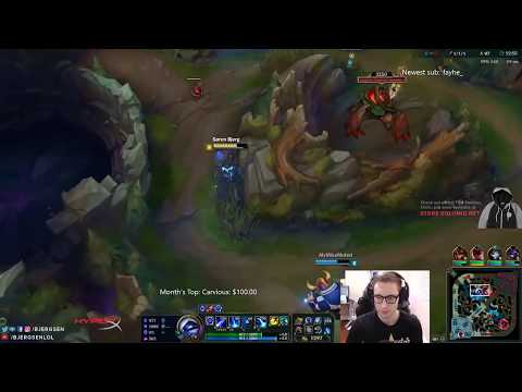 TSM Bjergsen - Xerath vs Twisted Fate Mid - NA SoloQ (SEASON 8)