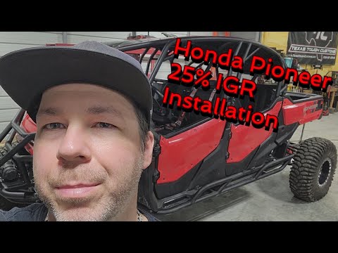 Honda Pioneer 1000 IGR Install Video