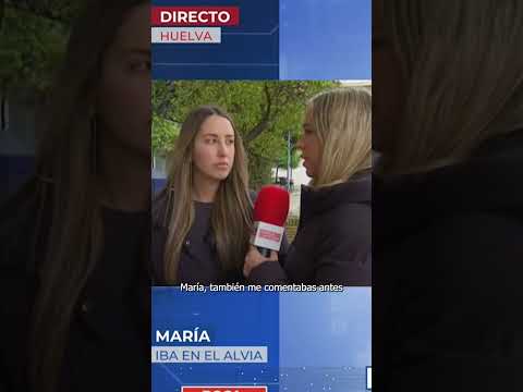 María iba en al Alvia accidentado y cuenta cómo lo vivió: 