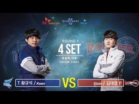[SPL2016] KeeN(Afreeca) vs Stats(KT) Set4 Lerilak Crest -EsportsTV, Starcraft 2