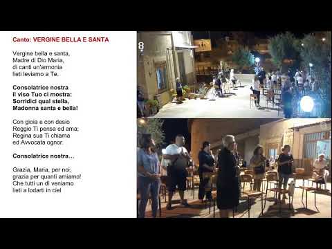 06/08/2020 - Rosario davanti alla Grotta della Madonna di Lourdes