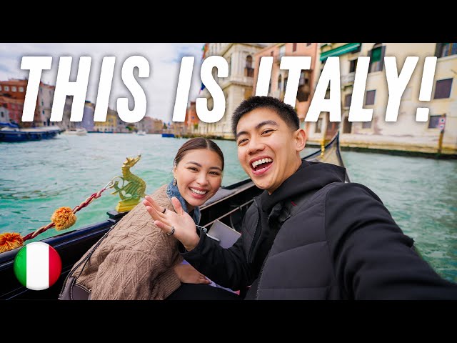 Travel vlog - First day in ITALY! 🇮🇹 This Country Never Disappoints!