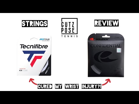 Strings Review!   Solinco Confidential vs. Technifibre Ice Code