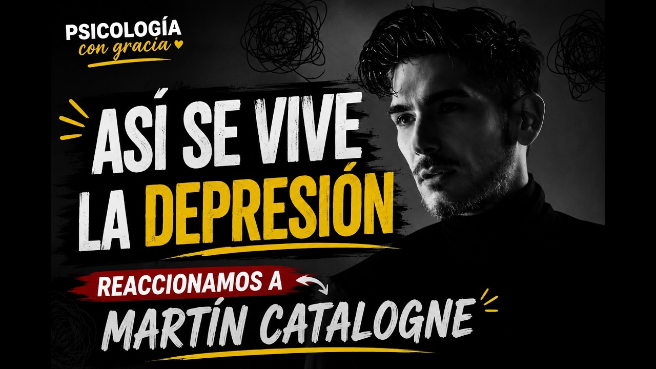 El valiente testimonio de Martín Catalogne | Depresión y ansiedad@martincatalognemakeup8865