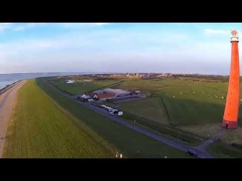 Den Helder Kijkduin lighthouse Lange Jaap GoPro Mikrokopter 2014