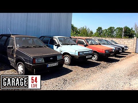 ЗАБРОШЕННЫЙ АВТОСАЛОН LADA во ФРАНЦИИ