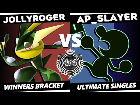 4o4 Smash Monthly 9 - P2W| JollyRoger (Greninja) vs AP_Slayer (Mr. Game & Watch) - Winners Round 1