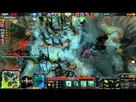 EG vs Newbee - (Dota 2 Asia Championships) - GoDz & WinteR