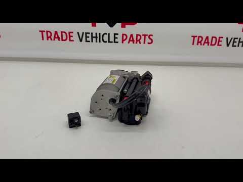 For Audi A6 2011-2017 Air Suspension Compressor Pump With Relay 4H0616005C 4H0616005D video