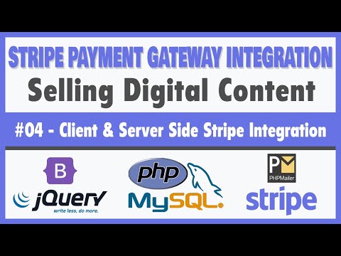 04 Stripe Payment Gateway Integration Using Bootstrap 4 jQuery PHP MySQL