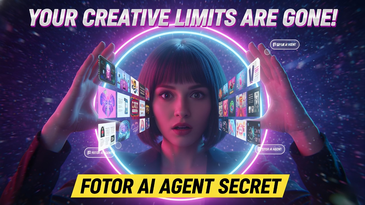 The Secret to Endless AI Creations: Fotor AI Agent for Image & Video Generation