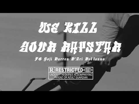 QIBATA CREW - WE KILL YOUR RAPSTAR ft. D'ARI (OFFICIAL VISUALIZER)