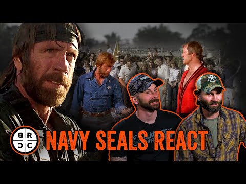 Navy SEALs React to Chuck Norris Movies, ft. Jack Carr and Trevor Thompson