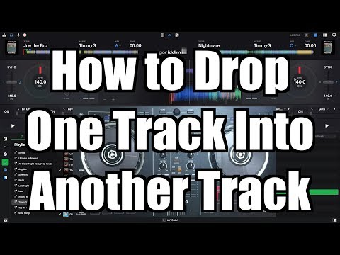 DJay Pro 2 Tutorial: How to Drop One Track Into Another Track – TimmyG