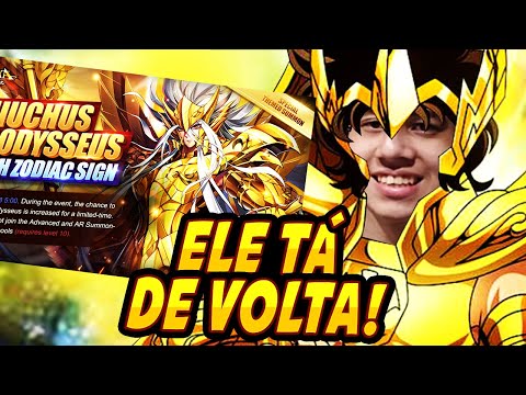 ODISSEU TÁ DE VOLTA E NÃO É PRA FICAR! Se liga no meu NOVO S | Saint Seiya Awakening